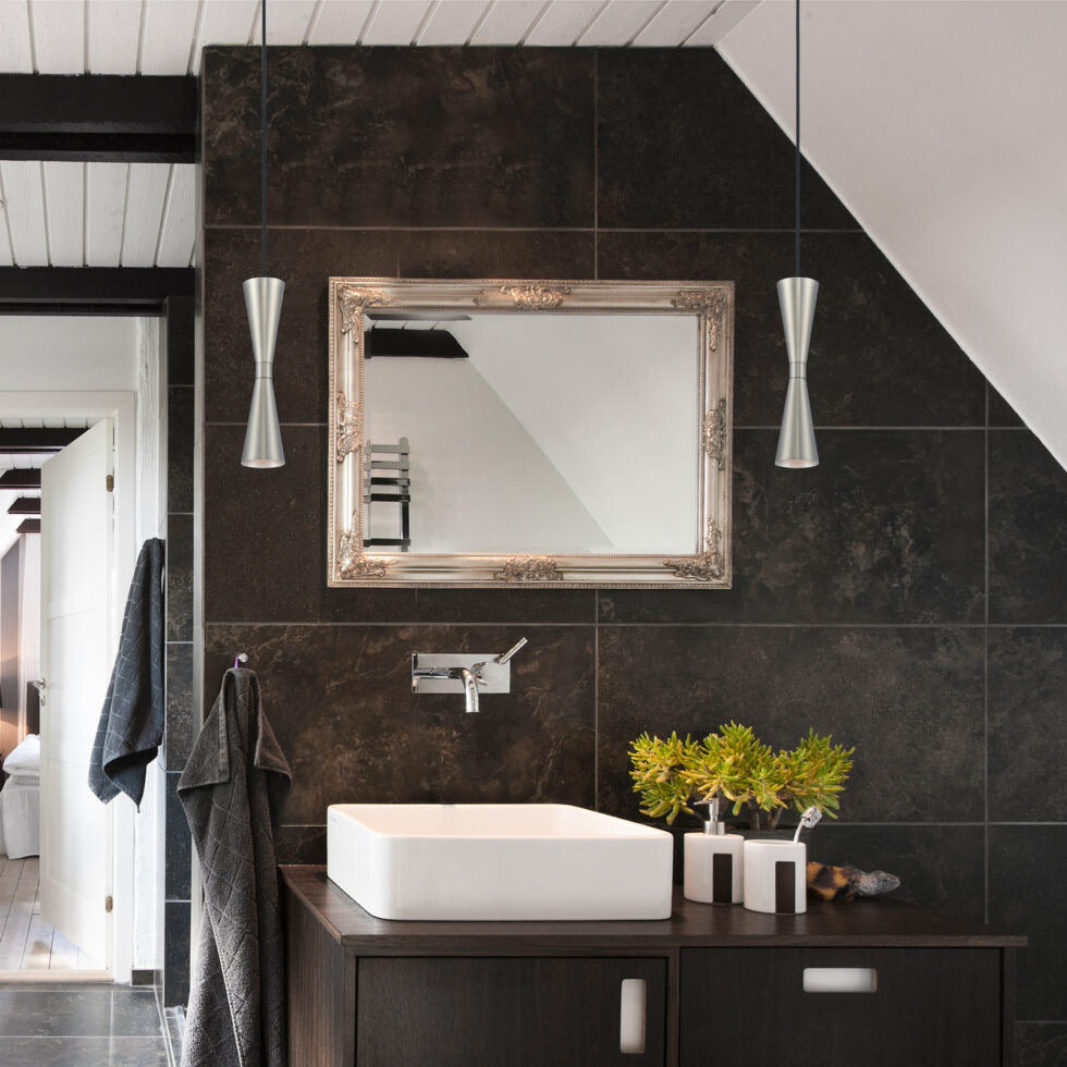 Milo Pendant Light in bathroom.