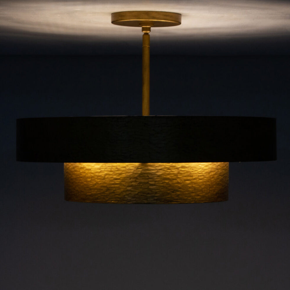 Moda Semi Flush Mount Ceiling Light in Detail.