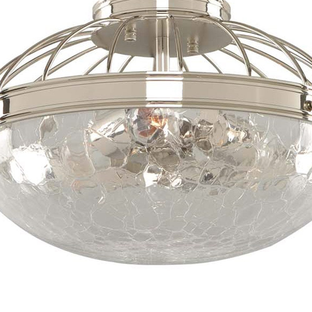 Montauk Flush Mount Ceiling Light in Detail.