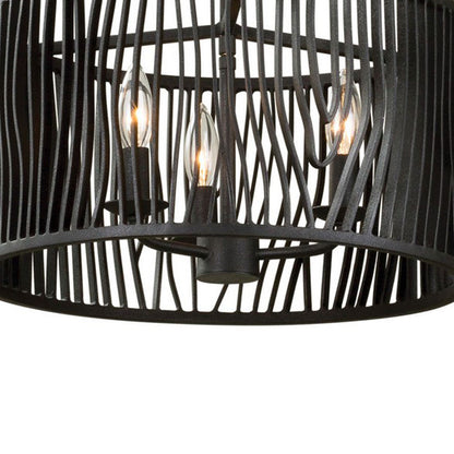 Morre Flush Mount Ceiling Light in Detail.
