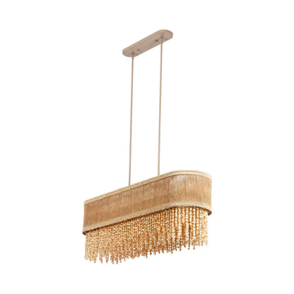 Naturale Linear Pendant Light in Detail.