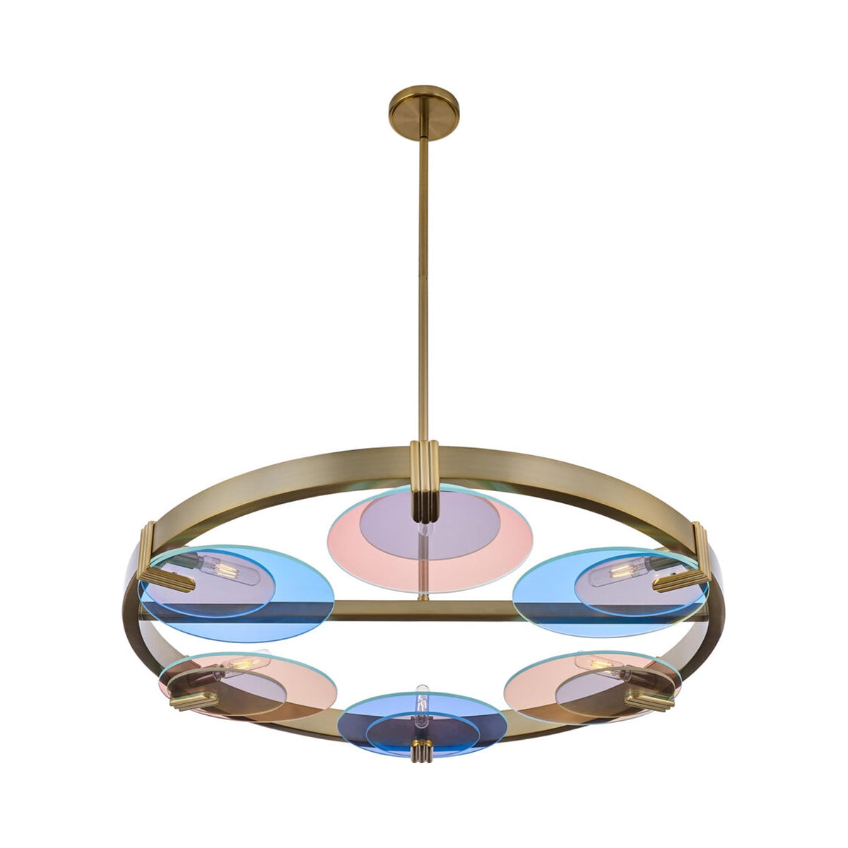 Optics Chandelier.