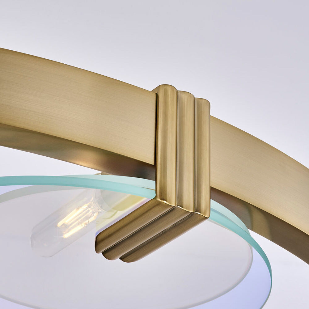 Optics Chandelier in Detail.