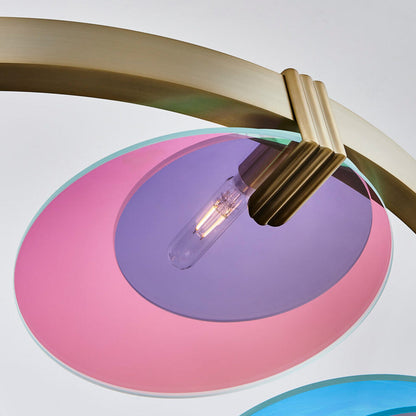 Optics Chandelier in Detail.