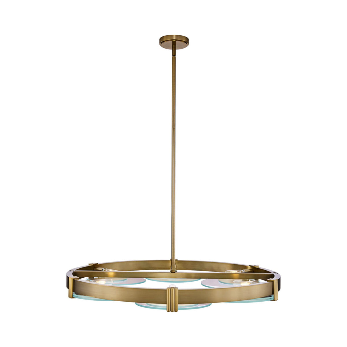 Optics Chandelier in Detail.