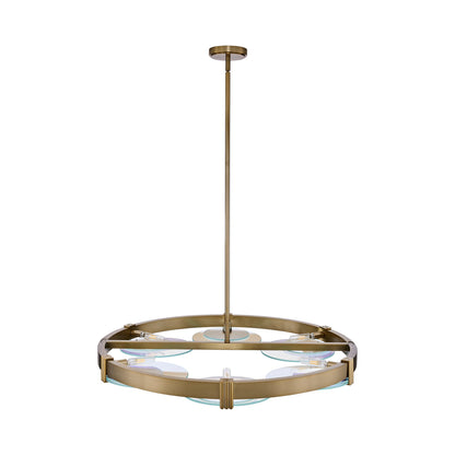 Optics Chandelier in Detail.
