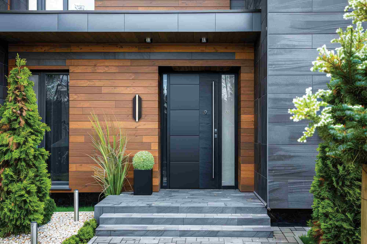 Ori Outdoor LED Wall Light in Outside Area.