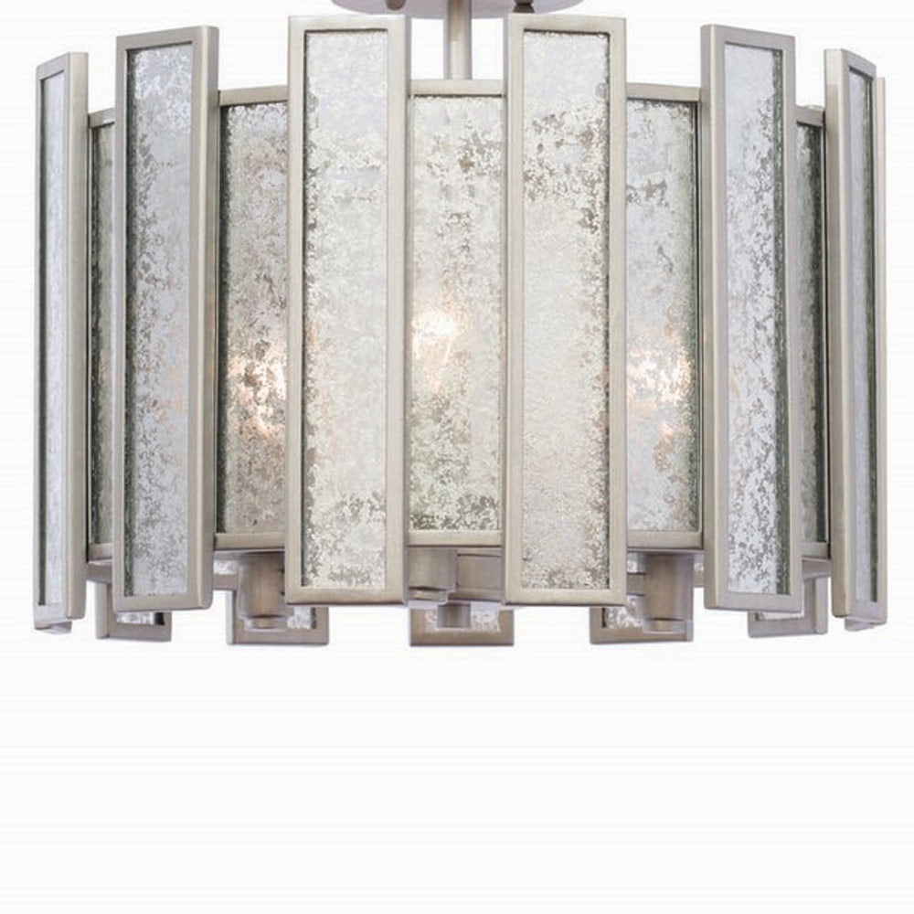 Palisade Semi Flush Mount Ceiling Light in Detail.