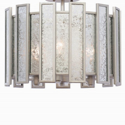 Palisade Semi Flush Mount Ceiling Light in Detail.