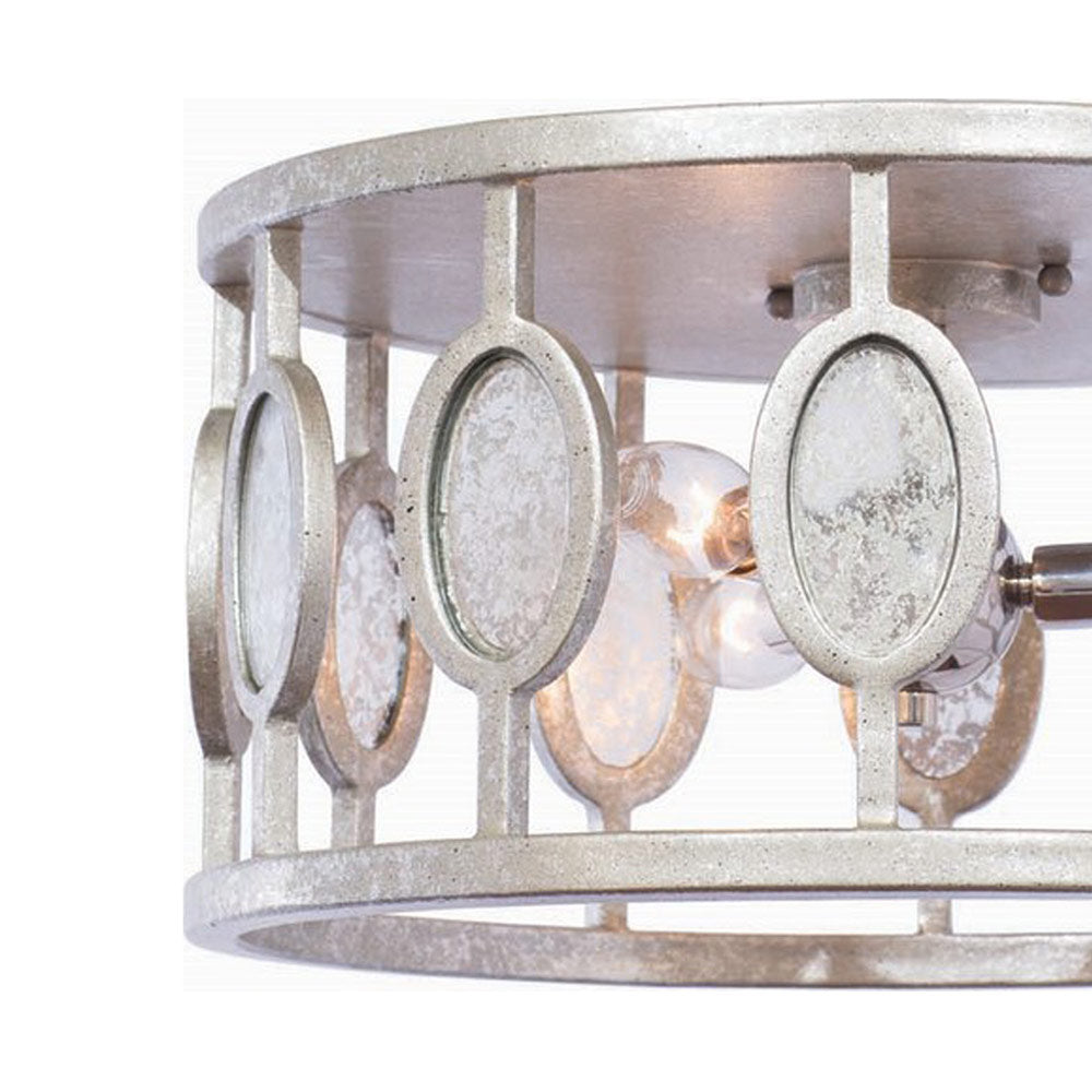 Palomar Flush Mount Ceiling Light in Detail.