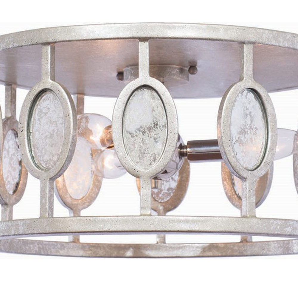 Palomar Flush Mount Ceiling Light in Detail.