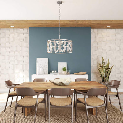Palomar Pendant Light in dining room.