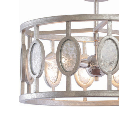 Palomar Semi Flush Mount Ceiling Light in Detail.