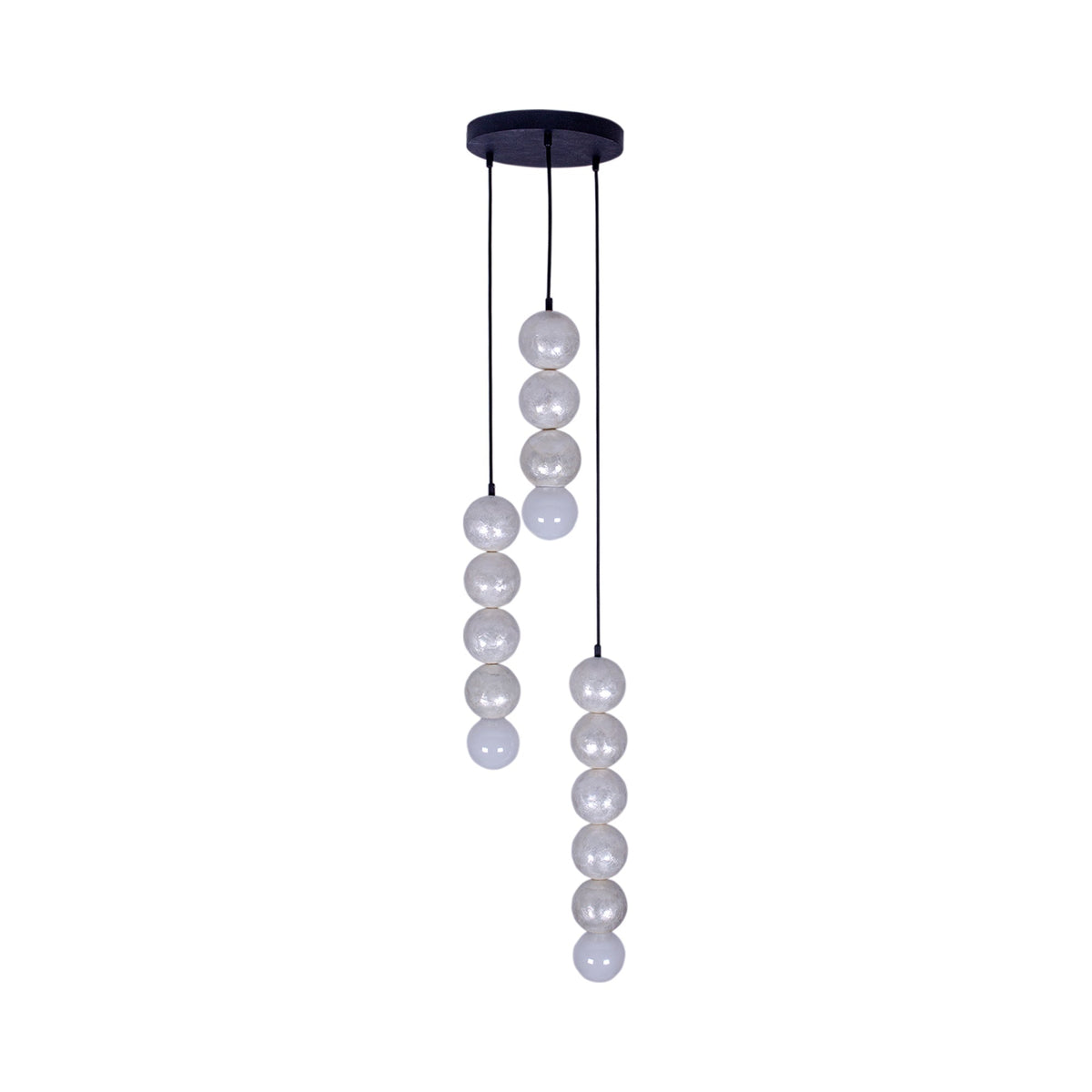 Pearls Multi Light Pendant Light in Detail.