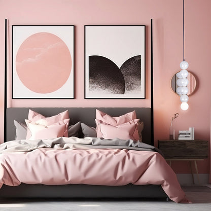 Pearls Pendant Light in bedroom.