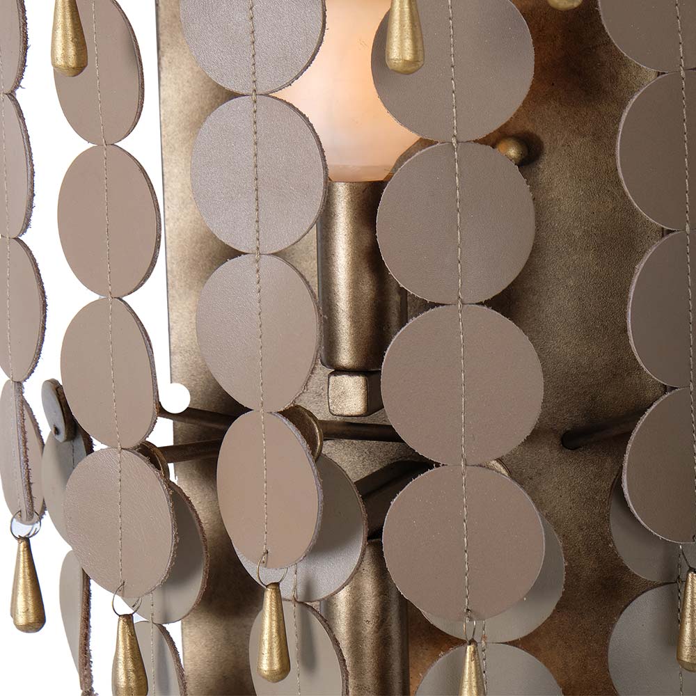 Pelt Wall Light in Detail.