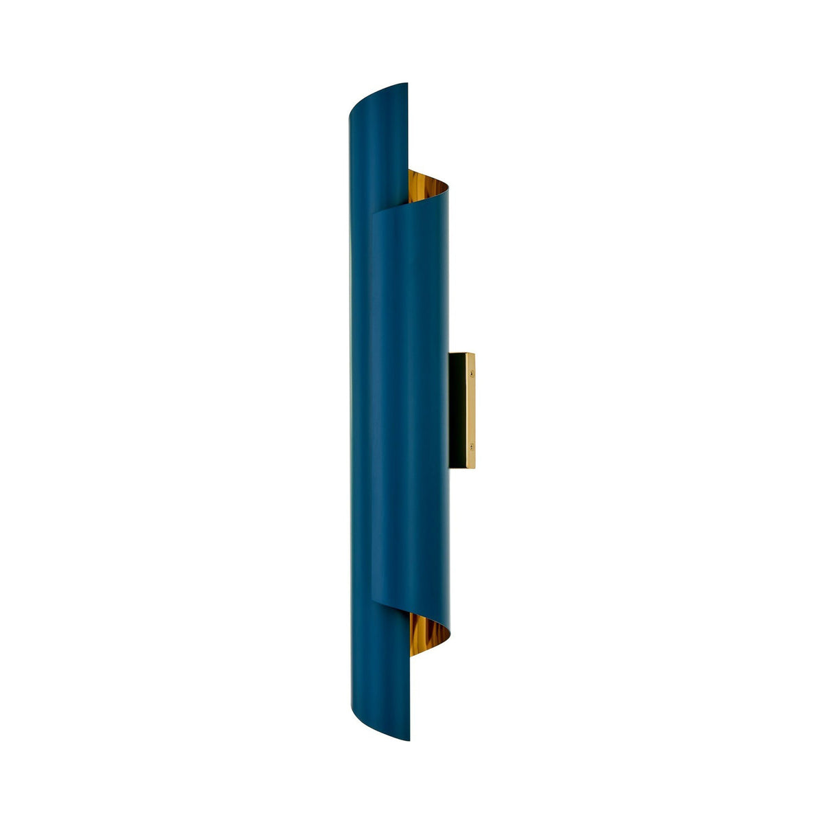 Piaga Wall Light in Matte Blue.
