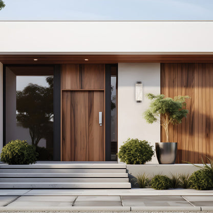 Pillar Outdoor LED Wall Light in Outside Area.