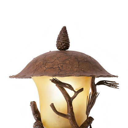Ponderosa Outdoor Post Light in Detail.