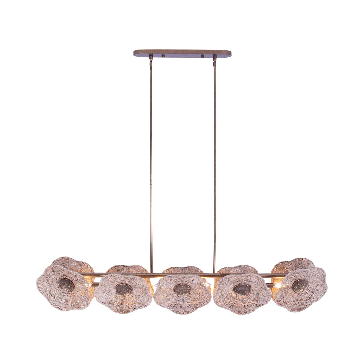 Poppy Linear Pendant Light.