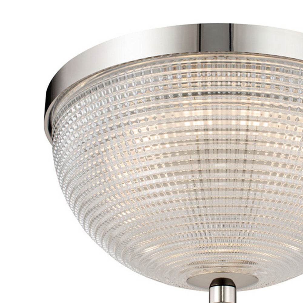 Portland LED Flush Mount Ceiling Light in Detail.