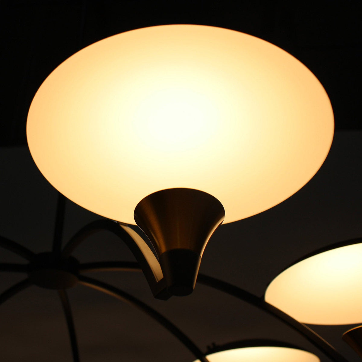 Redding LED Chandelier in Detail.