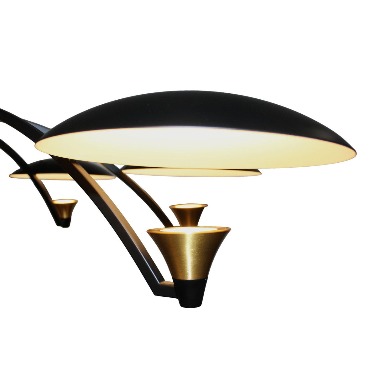Redding LED Chandelier in Detail.