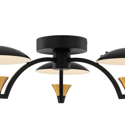 Redding LED Semi Flush Mount Ceiling Light in Detail.