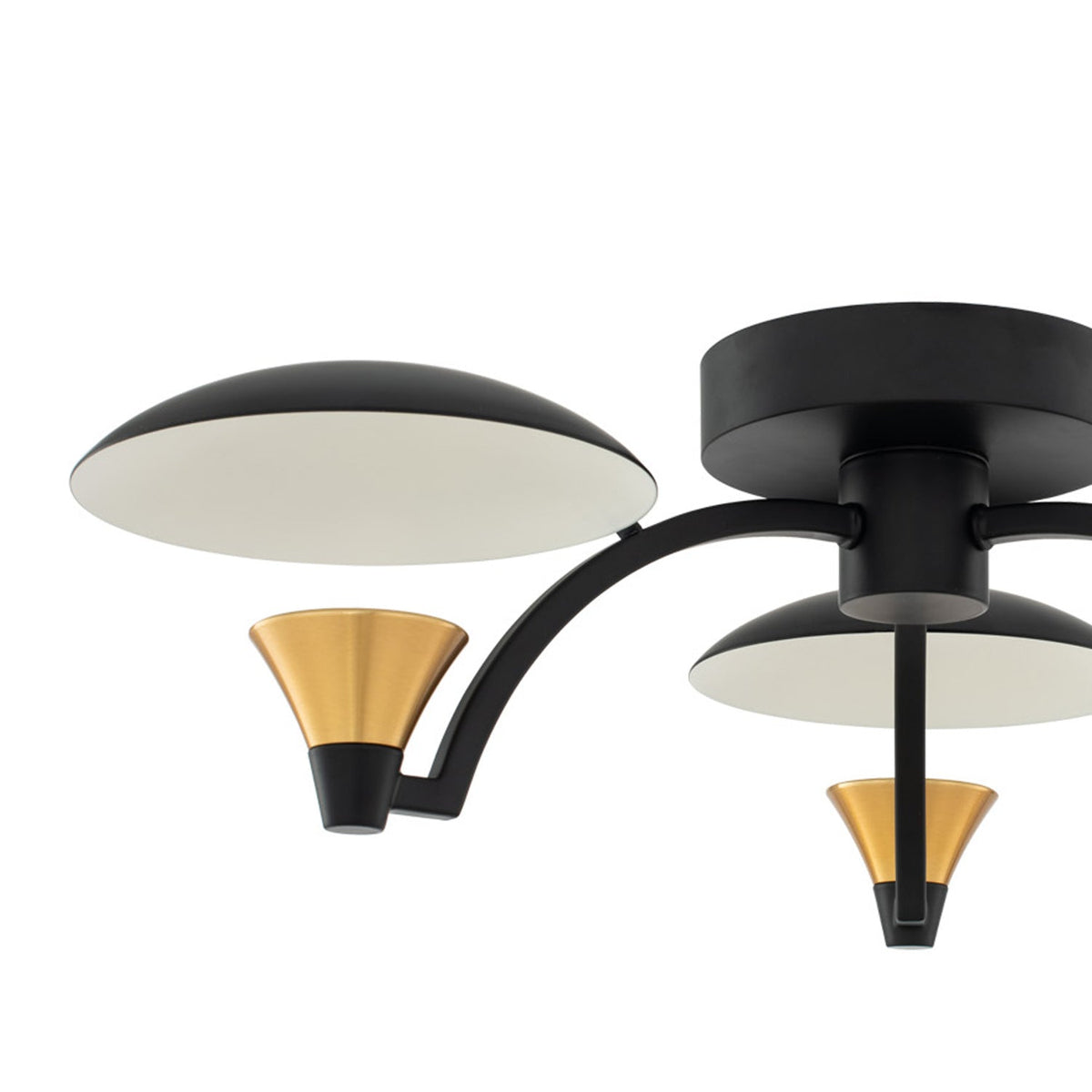 Redding LED Semi Flush Mount Ceiling Light in Detail.