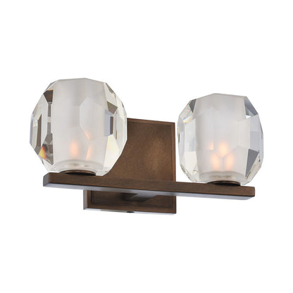 Regent Bath Vanity Light in Vintage Bronze (2-Light).