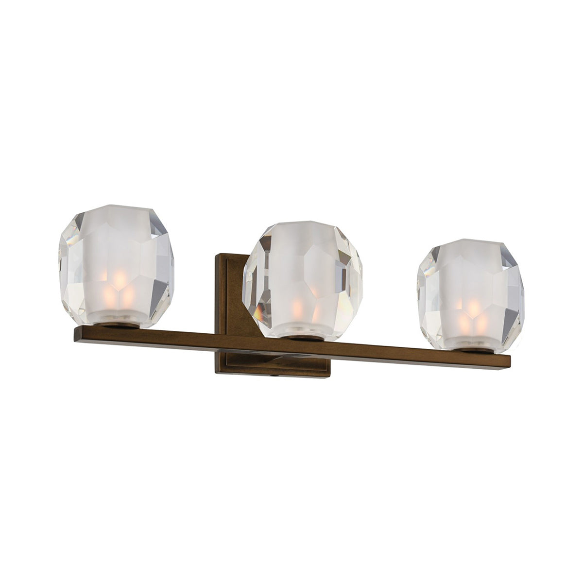 Regent Bath Vanity Light in Vintage Bronze (3-Light).