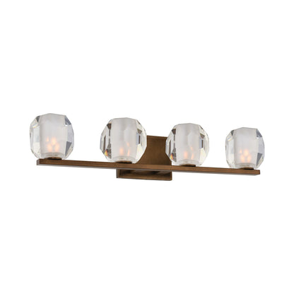 Regent Bath Vanity Light in Vintage Bronze (4-Light).