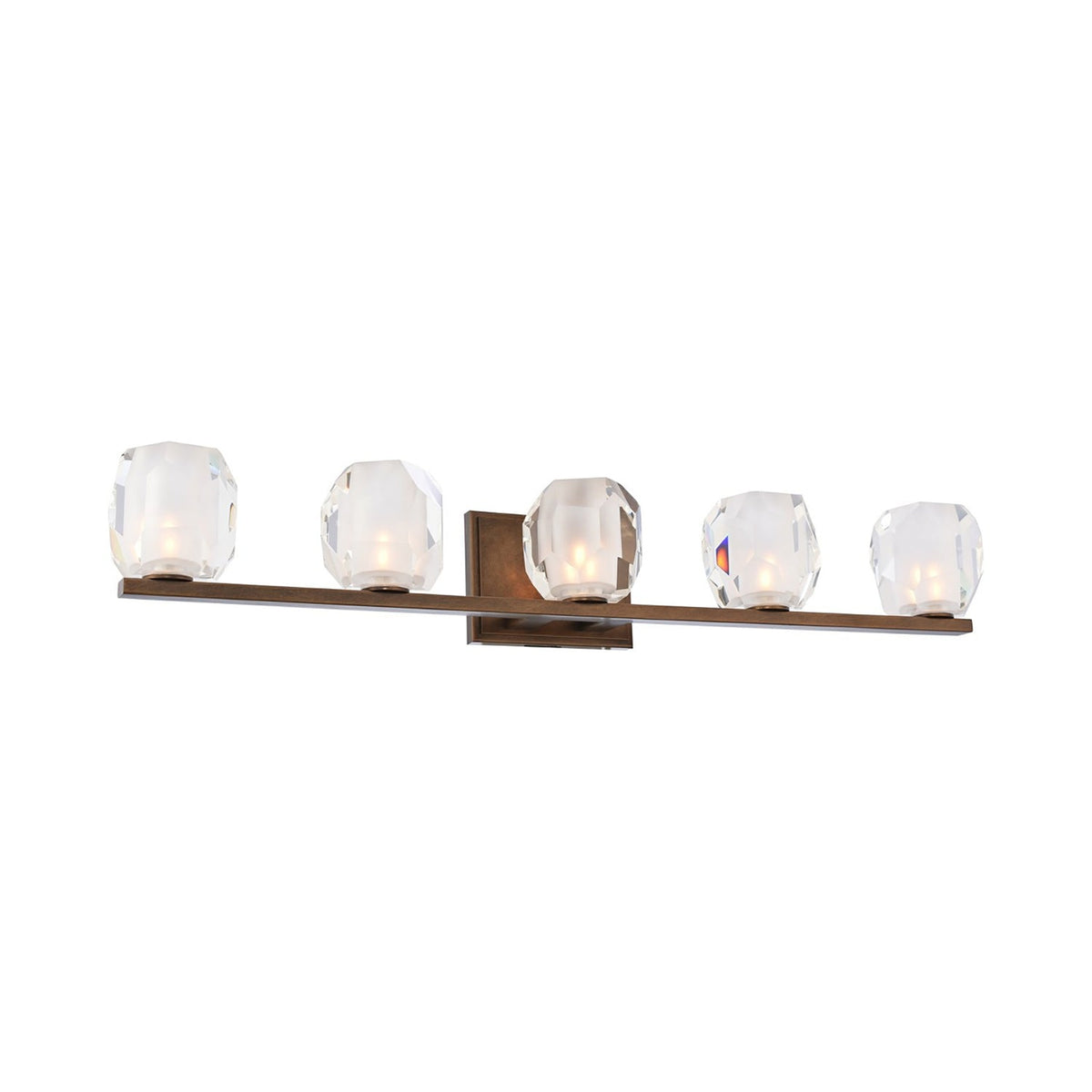 Regent Bath Vanity Light in Vintage Bronze (5-Light).