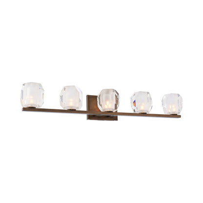 Regent Bath Vanity Light in Vintage Bronze (5-Light).