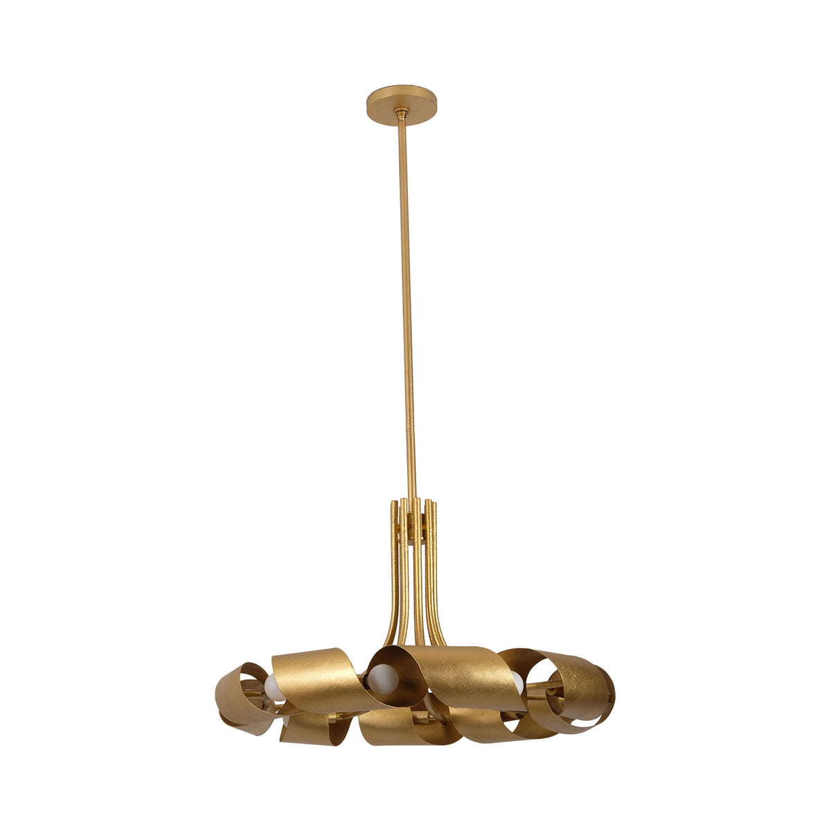 Ribbon Chandelier.