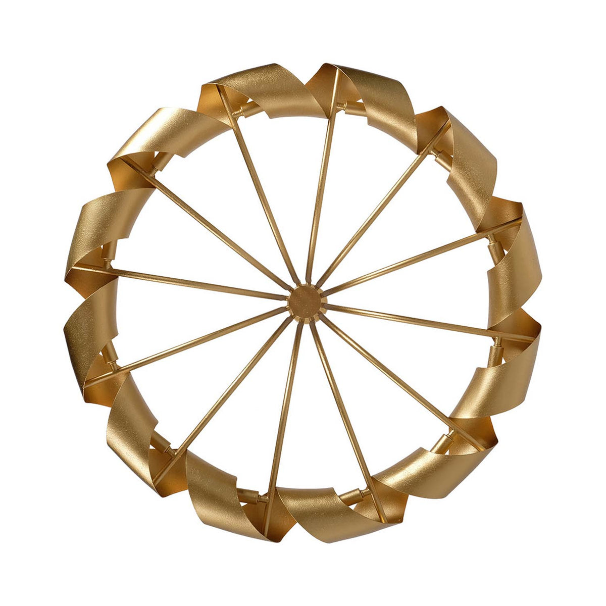 Ribbon Chandelier in Detail.