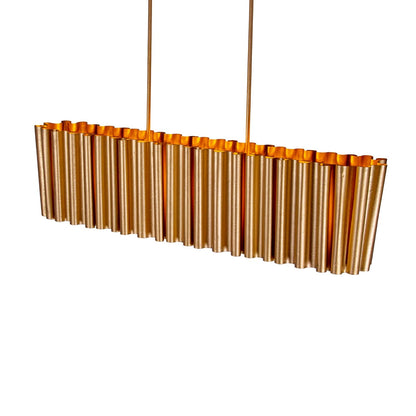 Ripple Linear Pendant Light in Detail.