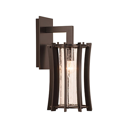 Ronan Outdoor Wall Light in Bronze Dusk (17.5-Inch).