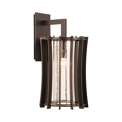 Ronan Outdoor Wall Light in Bronze Dusk (23-Inch).