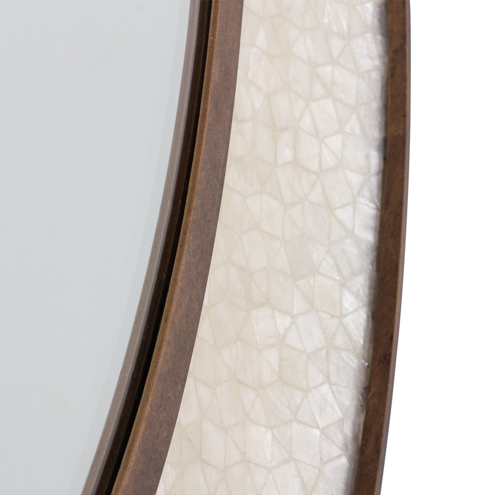 Rose Wall Mirror in Detail.