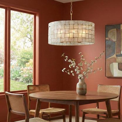 Roxy Pendant Light in dining room.