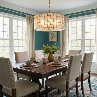 Roxy Pendant Light in dining room.
