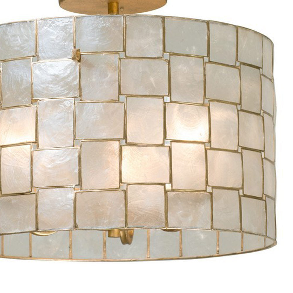 Roxy Semi Flush Mount Ceiling Light in Detail.