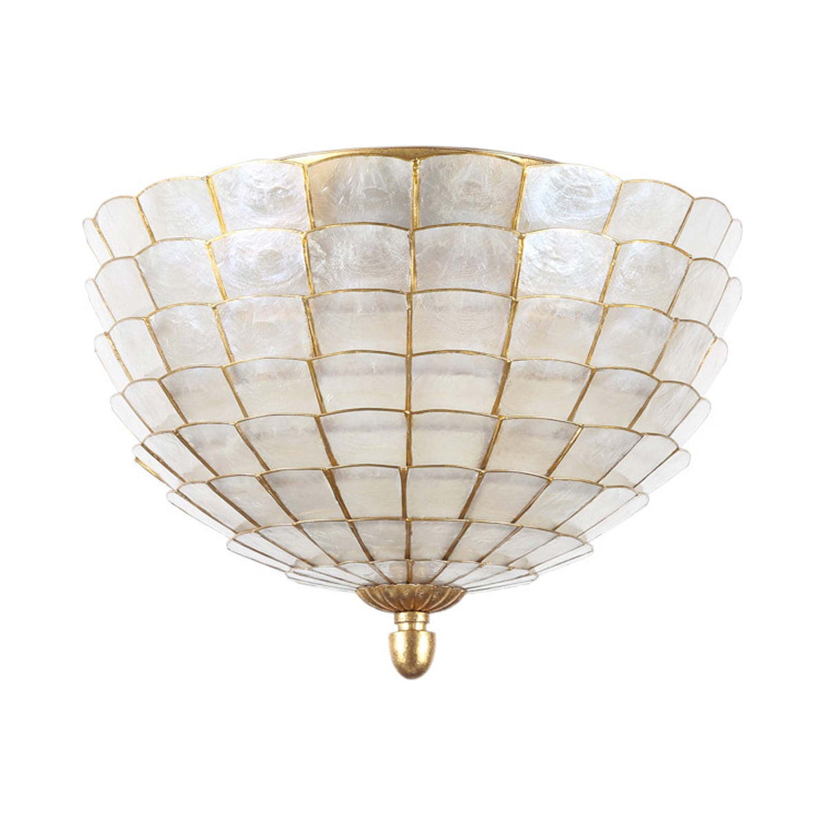 Samal Flush Mount Ceiling Light in Detail.