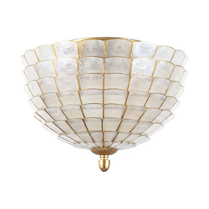 Samal Flush Mount Ceiling Light in Detail.