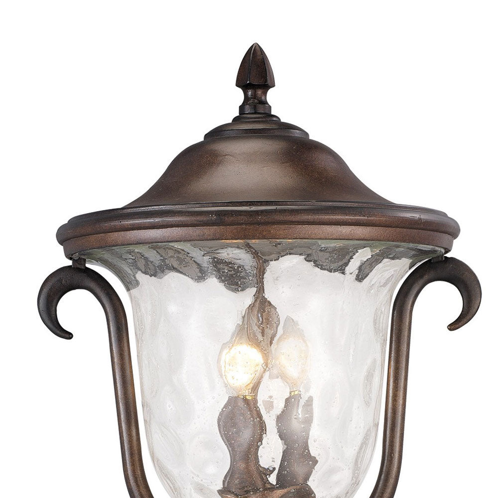 Santa Barbara Outdoor Post Light in Detail.