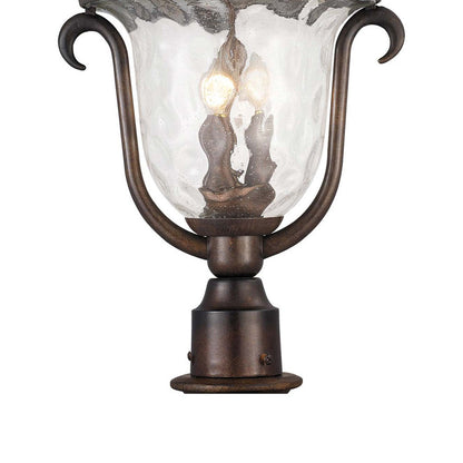 Santa Barbara Outdoor Post Light in Detail.