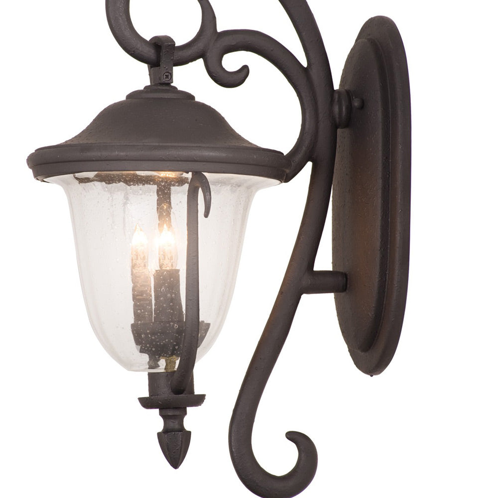 Santa Barbara Outdoor Wall Light in Detail.