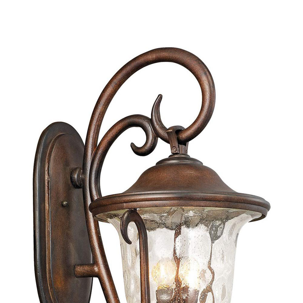 Santa Barbara Outdoor Wall Light in Detail.