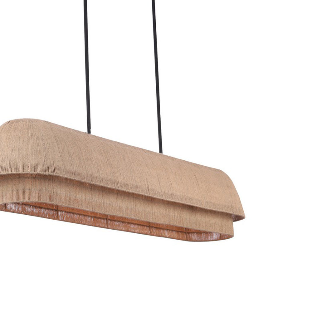Seychelles Linear Pendant Light in Detail.